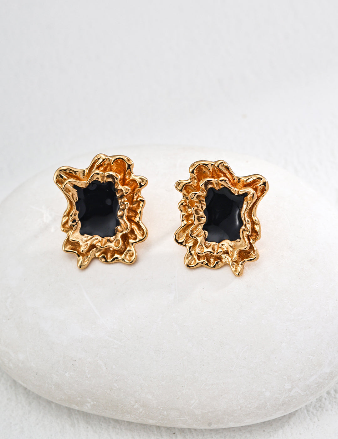 Molten Noir Earrings